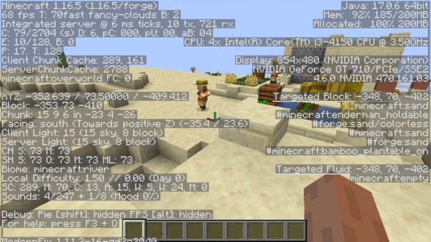 Minecraft 1.21.4-1.16.5 ModernFix Mod Download Minecraft 1.21.4-1.16.5 ModernFix Mod Download